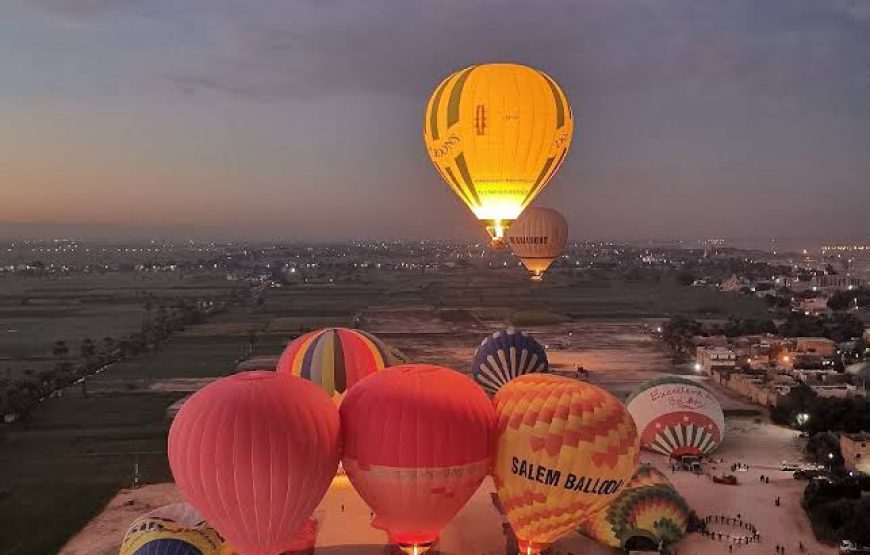 Luxor – Hot air balloon – 2 days tour